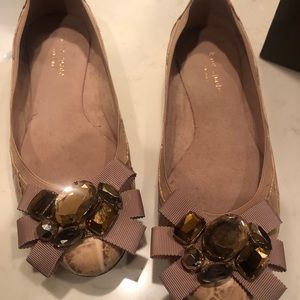 Kate spade blush ballet flat